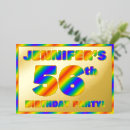 Search for 6 year old birthday invitations Rainbow