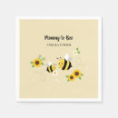Search for bee napkins Mommy to be