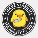 Recherche de stab autocollants Drôle