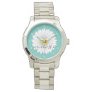 Search for daisy daisies flower floral watches Teal