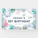 Search for kids birthday banners Watercolor