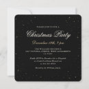Search for black and gold christmas invitations Stars
