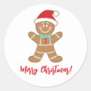 Search for cute christmas gingerbread man stickers Baked goods