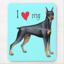 Recherche de dobermann tapis souris Dobie