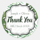 Search for tropical green stickers Party