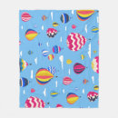 Search for hot air balloon blankets Sky