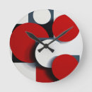 Recherche de formes abstraites horloges Coloré