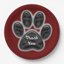 Search for animal print plates Dog paw