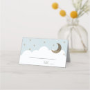 Search for star place cards Crescent moon