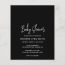 Search for minimalist baby shower invitations Simple