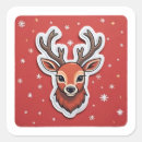 Search for reindeer antlers stickers North pole