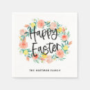 Search for happy easter napkins Floral