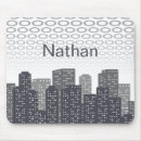 Recherche de paysage urbain tapis souris Toit