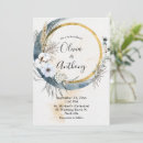 Recherche de boho floral mariage invitations Minimaliste simple