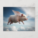 Search for when pigs fly postcards Wings