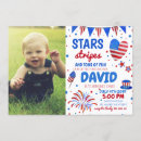 Search for 4th of july 1st birthday invitations Patriotic