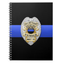 Search for thin blue line notebooks Law enforcement