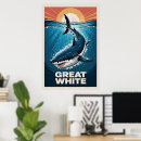 Search for great white shark posters Jaws