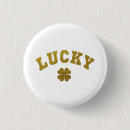 Recherche de trèfle chanceux badges Saint patrick