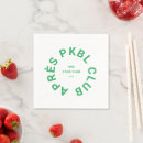 Search for pickleball napkins Green