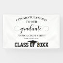 Search for black and white banners Congratulations graduate