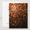 Search for bronze invitations Glitter