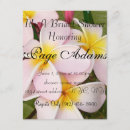 Search for frangipani invitations Hawaiian