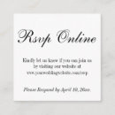 Search for respond square invitations Calligraphy