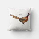 Search for pheasant pillows Ring necked pheasant