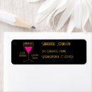 Search for adult birthday return address labels 50th birthday party