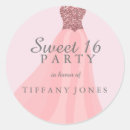 Search for glitter envelope seals 16th birthday