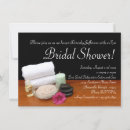 Search for spa bridal shower invitations Manicure