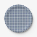 Search for blue gingham plates Gender neutral