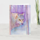 Search for digital wolf cards Watercolor