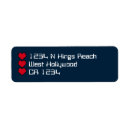 Search for gamer return address labels Level up