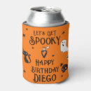 Recherche de halloween canettes rafraîchisseurs Orange et noir