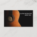 Recherche de guitare basse cartes visite Instructeur