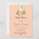 Search for white pumpkin bridal shower invitations Minimalist
