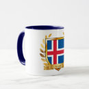 Search for flag of iceland mugs Island