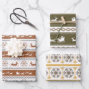 Search for red snowflake wrapping paper Scandinavian