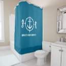 Search for aqua blue shower curtains Nautical