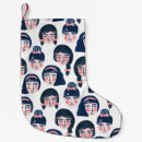 Recherche de visage chaussette de noël Abstrait