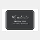 Search for class rectangle stickers Graduate