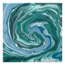 Recherche de mer turquoise posters Bleu