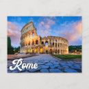 Search for italian postcards Rome italy