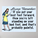 Search for foot posters Funny