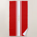Search for red white striped beach towels Monogrammed