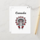Search for native american postcards Canadian