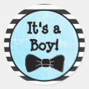 Search for bow tie stickers It's a boy