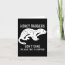 Search for honey badger cards Care